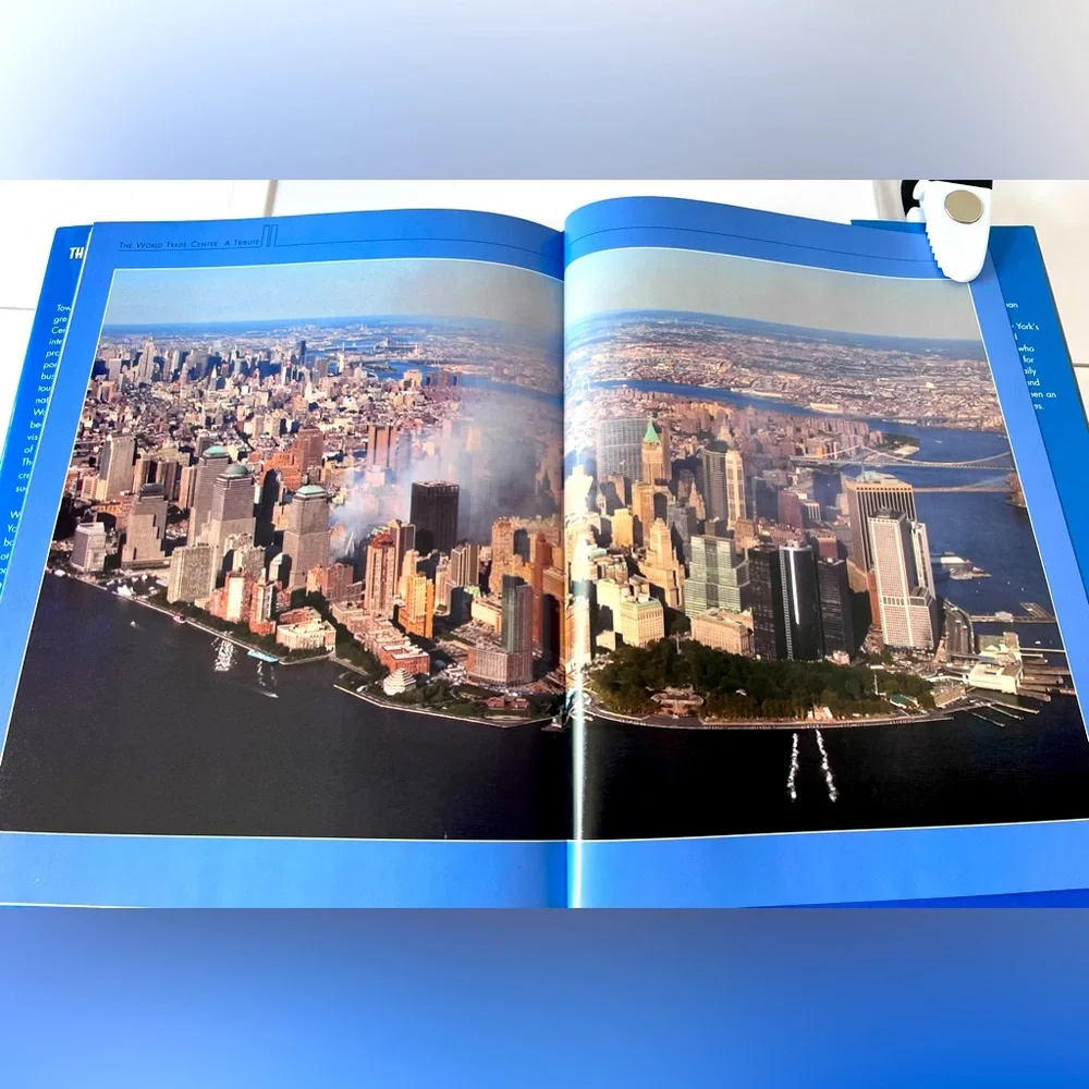 “The World Trade Center A Tribute” a Hardcover Coffee Table Book by Bill Harris.